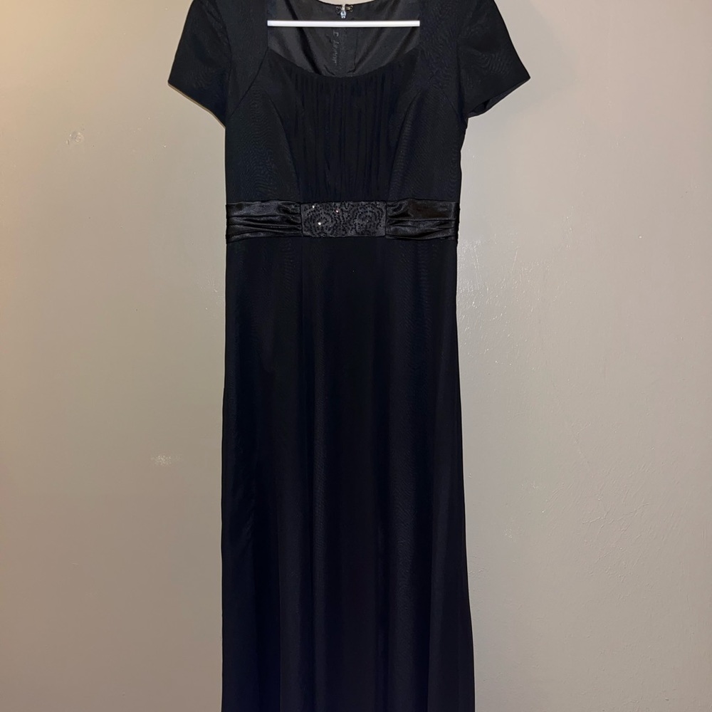 Black formal long  dress